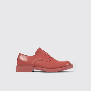 Side view of MIL 1978 Red Leather Blucher