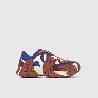 Side view of Tormenta Multicolored Textile Sneaker