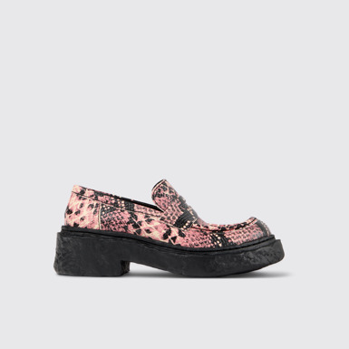 Vamonos Mehrfarbiger Lederloafer