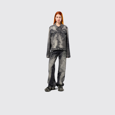 Denim Jeans Black-Gray Denim Jeans
