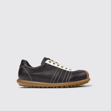 Side view of Pelotas Multicolor Leather Shoes for Men.