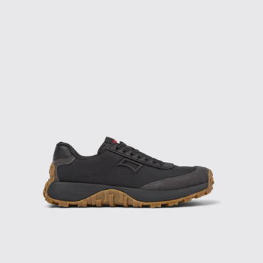 Side view of Drift Trail VIBRAM Multicolor Recycled PET and Nubuck Sneakers for Women.