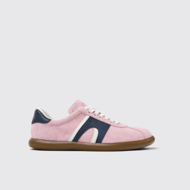 Side view of Pelotas Soller Multicolor Nubuck Sneakers for Women.