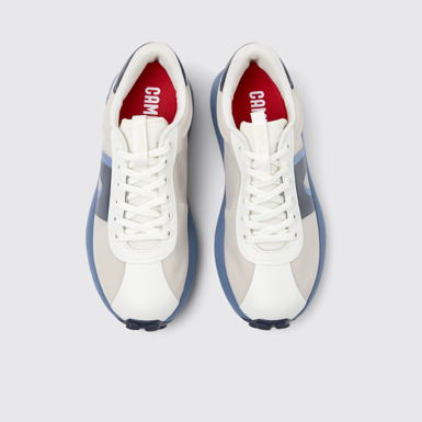 Overhead view of Pelotas Athens Multicolor Stitch-Free Sneakers for Women.
