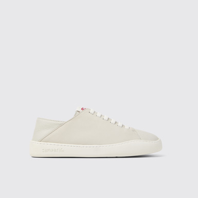 Side view of Twins Multicolor Nubuck and Leather Sneakers for Women.