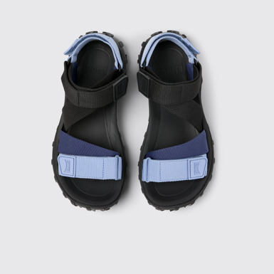Overhead view of Drift Trail Sandal Multicolor Recycled PET Sandals for Women.