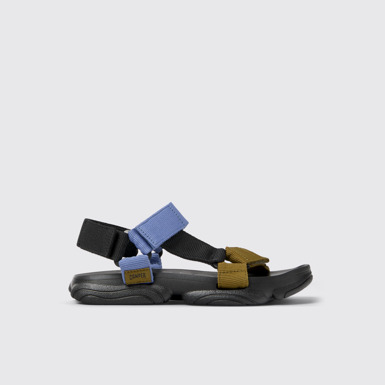 Side view of Karst Sandal Multicolor Recycled PET Sandals for Women.