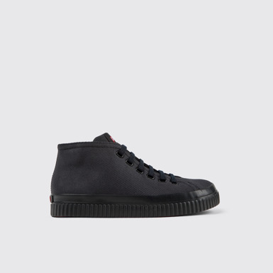 Peu Roda Sneaker de dona de cotó reciclat de color negre