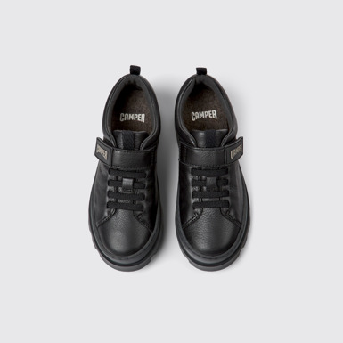 Brutus Chaussures en cuir noir pour enfant