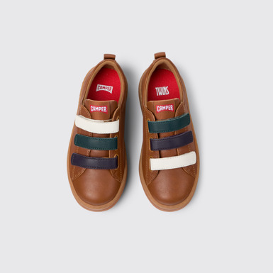 Twins Baskets en cuir multicolore pour enfant