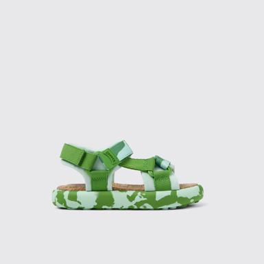 Side view of Pelotas Flota Multicolored Textile Sandal