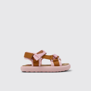 Side view of Pelotas Flota Multicolor Recycled PET Sandal for Kids.