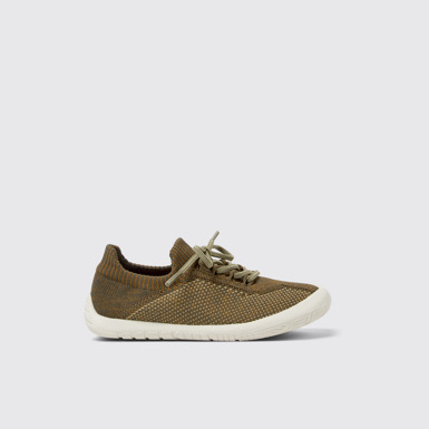 Peu Mehrfarbige Kindersneaker aus Strick.