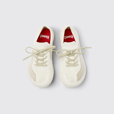 Peu Mehrfarbige Kindersneaker aus Strick.