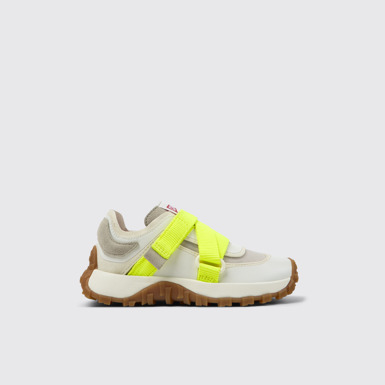 Drif Trail Baskets multicolores en PET recyclé et nubuck pour enfant.
