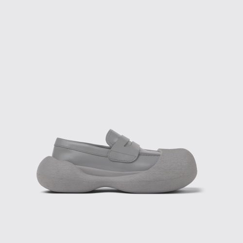 Image of Caramba Grauer Lederloafer