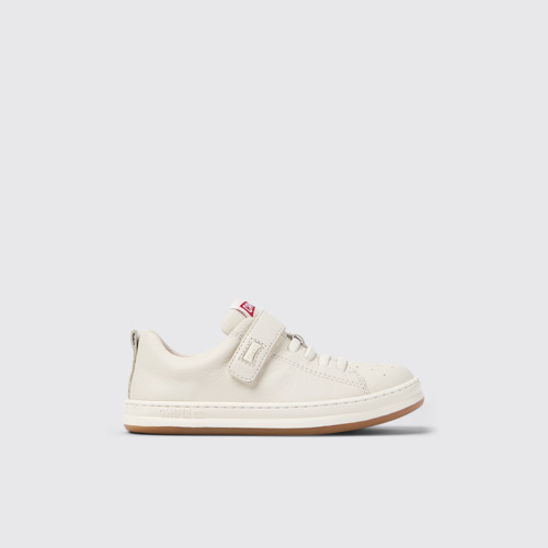 Image of Runner Weiße Kindersneaker aus Leder.
