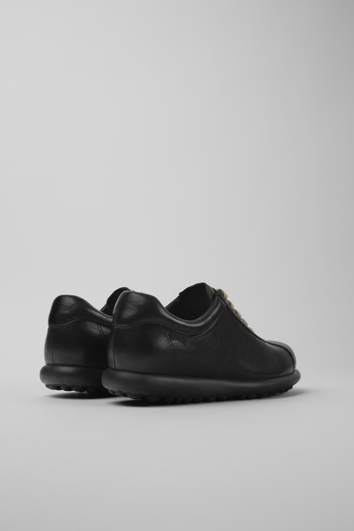Back view of Pelotas Iconic black shoe for women