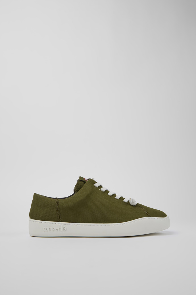 Peu Touring Grüner Herrensneaker aus Textil