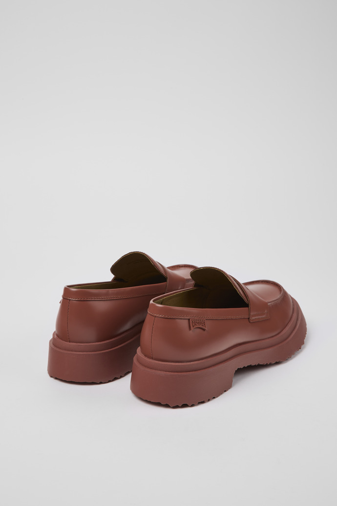 Walden Mocasín de piel rojo para mujer